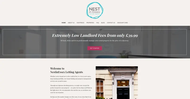 Nest Lettings - CreativeCoreMedia project