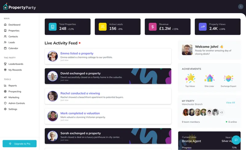 Property Party - CreativeCoreMedia project